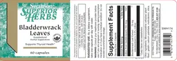 Label for Bladderwrack Leaves