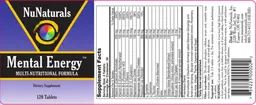 Label for Mental Energy
