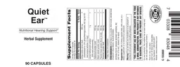 Label for Quiet Ear