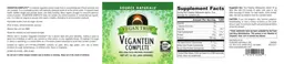 Label for Vegan True Vegantein Complete