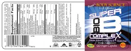 Label for Super Bio B Complex