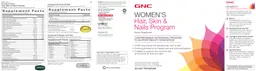 Label for Hair, Skin & Nails Formula