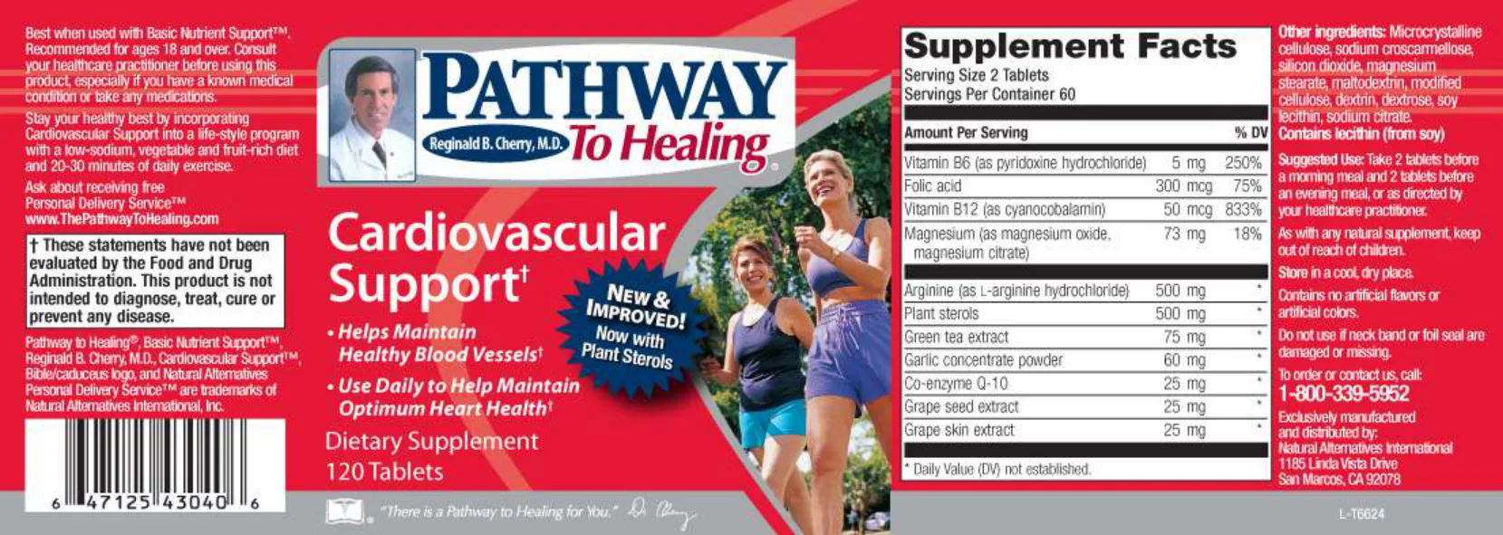 Label for Cardiovascular Support