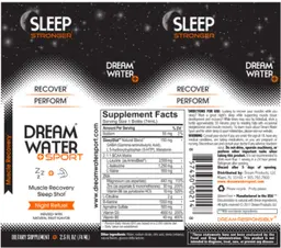 Label for Dream Water Sport