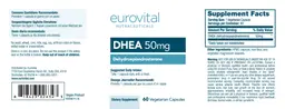 Label for DHEA 50 mg
