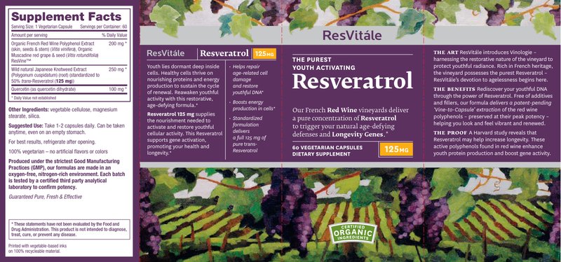 Resveratrol 125 mg