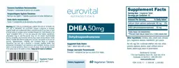 Label for DHEA 50 mg