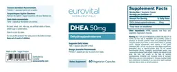 Label for DHEA 50 mg