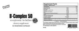 Label for B-Complex 50