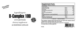 Label for B-Complex 100