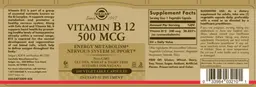 Vitamin B 12 500 mcg