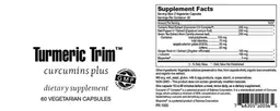 Label for Turmeric Trim