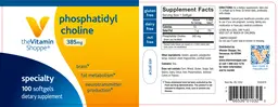 Label for Phosphatidyl Choline 385 mg