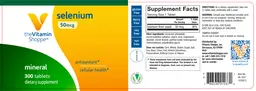 Label for Selenium 50 mcg