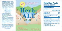 Label for Herb-Alt