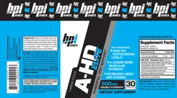Label for A-HD Elite 500 mg
