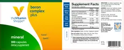 Label for Boron Complex Plus
