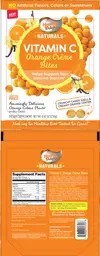 Label for Vitamin C Orange Creme Bites