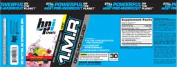 Label for 1.M.R Fruit Punch