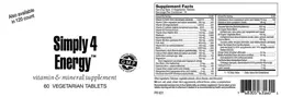 Label for Simply 4 Energy