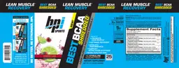 Label for Best BCAA Shredded Cherry Lime