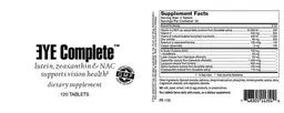 Label for Eye Complete
