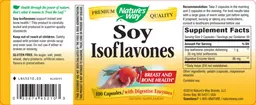 Label for Soy Isoflavones
