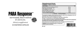 Label for PARA Response