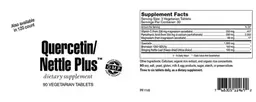 Label for Quercetin/Nettle Plus