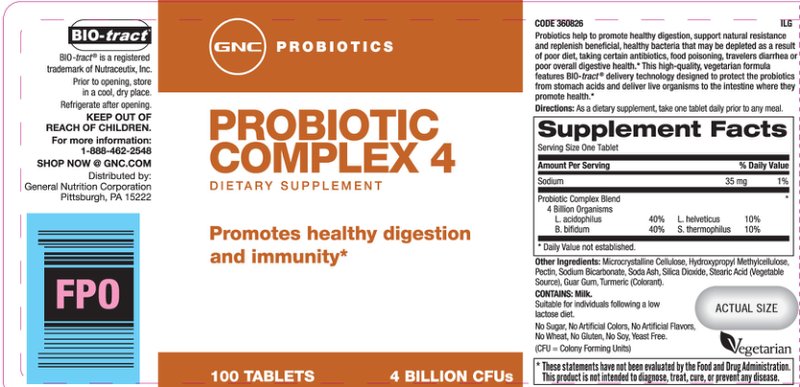 Probiotic Complex 4