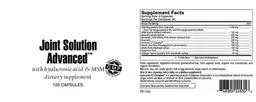 Label for Joint Solution Advanced