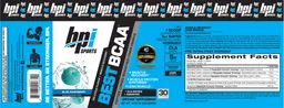 Label for Best BCAA Blue Raspberry