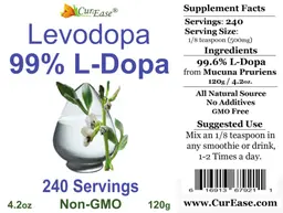 Label for Levodopa 99% L-Dopa