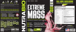 Label for Extreme Mass Wild Strawberry