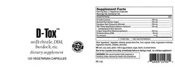 Label for D-Tox