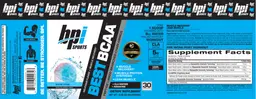 Label for Best BCAA Snow Cone