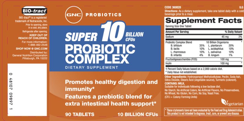 Super 10 Billion CFUs Probiotic Complex