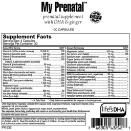 Label for My Prenatal
