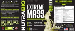 Label for Extreme Mass Vanilla