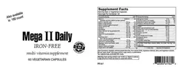 Mega II Daily Iron-Free