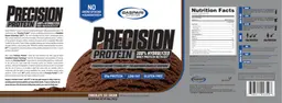 Label for Precision Protein Chocolate Ice Cream