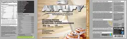 Label for Amplify Smoothie Sweet Cinnamon Roll