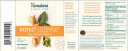 Label for Koflet Lozenge