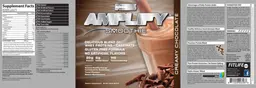 Label for Amplify Smoothie Creamy Chocolate