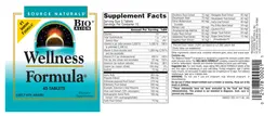 Label for Wellness Formula