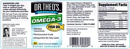 Label for Advanced Premium Omega-3
