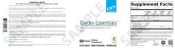 Label for Cardio Essentials