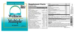 Label for Wellness Multiple