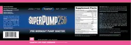 Label for SuperPump 250 Country Life Pink Lemonade