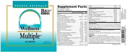 Label for Wellness Multiple